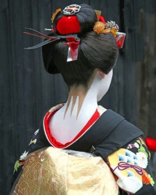 Japanese Woman Paint By Numbers