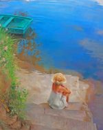 Lonely Woman Paint By Numbers