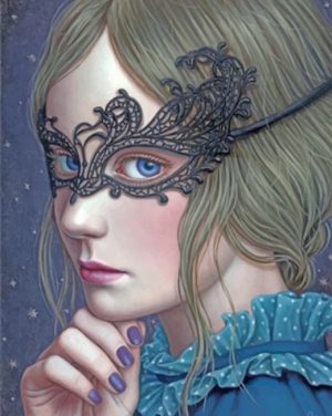 Masked Girl Paint By Numbers