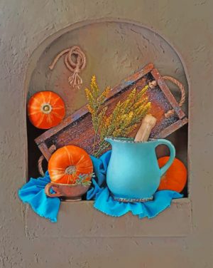 Still Life Pumpkins Paint By Numbers