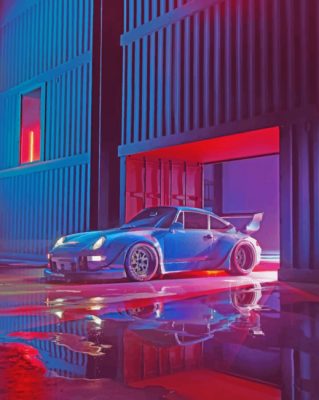 RWB Porsche Paint By Numbers