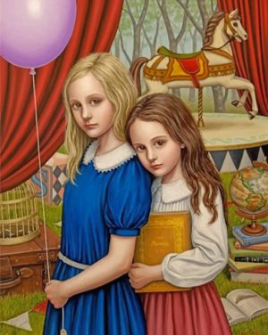 Little Sisters Paint By Numbers