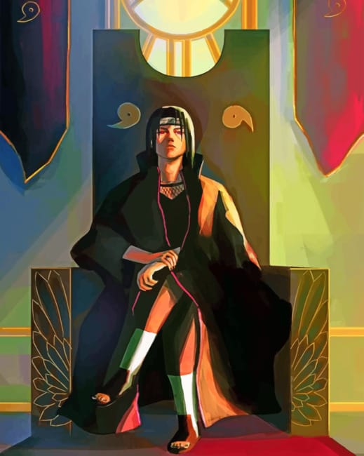 The Legend Itachi Paint By Numbers