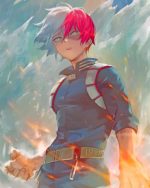 Todoroki MHA Paint By Numbers