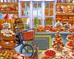 Bakery Shop paint by numbers