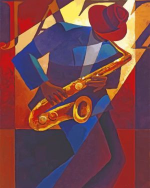 Musician Man Paint by numbers