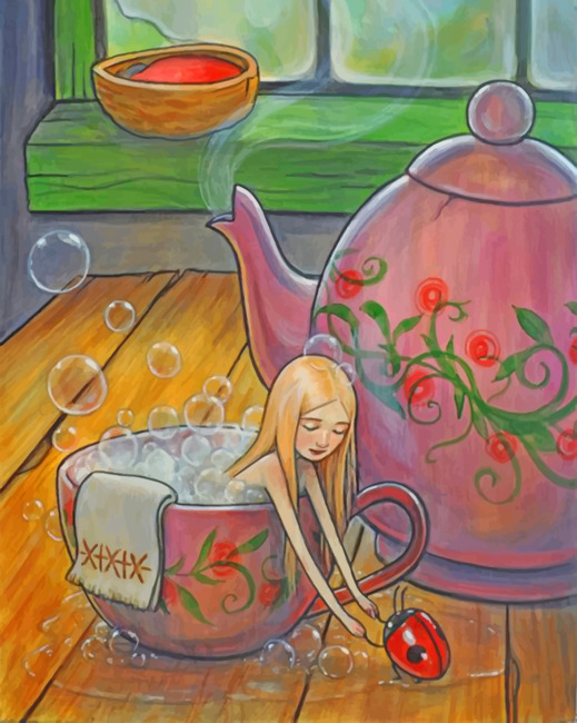Little Fairy paint by numbers
