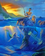 Playing With Merlaid Paint by numbers