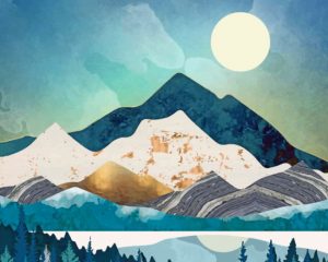 Evening Forest Paint By Numbers