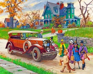 Halloween Time Paint By Numbers