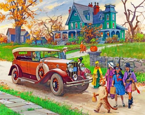 Halloween Time Paint By Numbers