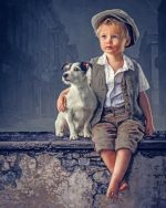 little-boy-with-his-puppy-paint-by-numbers