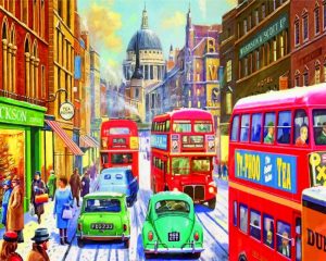 UK London Paint By Numbers