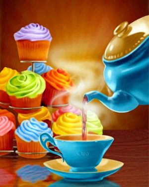 Tea Time Paint By Numbers