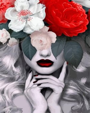 floral-face-paint-by-numbers