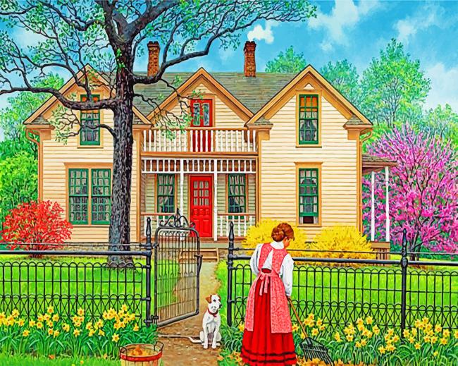 Countryside Life Paint By Numbers