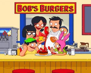Bobs Burgers Family Paint by numbers