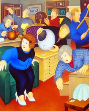 Fat People paint by numbers