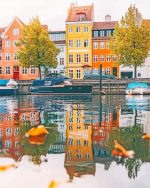 Christianshavn City Paint By Numbers