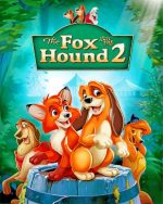 Disney The Fox And The Hound Paint by numbers