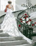 Bride In Wedding Paint By Numbers