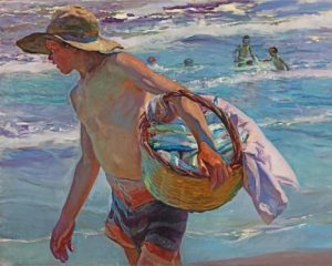 Young Fisherman paint by numbers