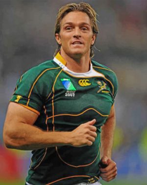 Percy Montgomery Player Paint By Numbers