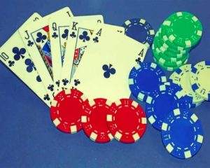 Poker Card Game Paint by numbers