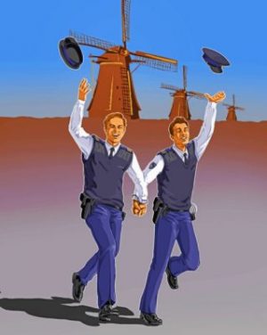 Police In The Netherlands Paint by numbers