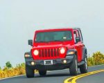 Red Jeep On Road Paint by numbers