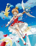 Sakura Kinomoto Paint by numbers