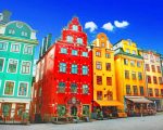 Sweden-Stockholm-paint-by-numbers