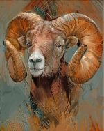 brown-ramm-paint-by-numbers