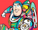 Buzz Lightyear Pop Art paint by numbers