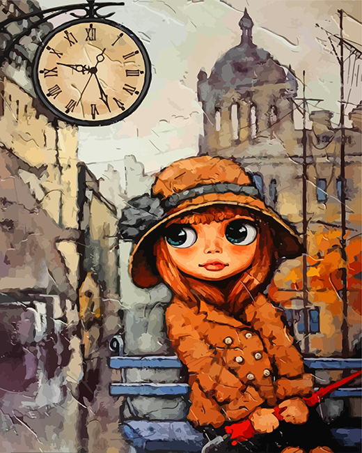 cute-girl-with-red-umbrella-paint-by-numbers