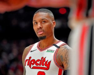 Damian Lillard Paint by numbers