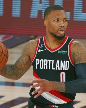 Lillard Damian Player Paint by numbers