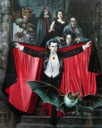 Dracula Family Paint by numbers