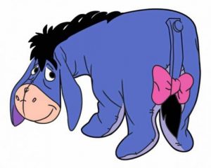 Eeyore winnie the pooh paint by numbers