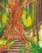 Enchanted Forest Paint by numbers