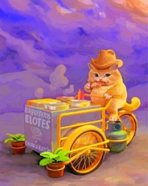 Fat Cat Paint by numbers