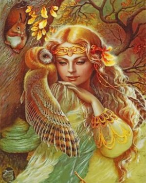 Forest Queen Paint by numbers