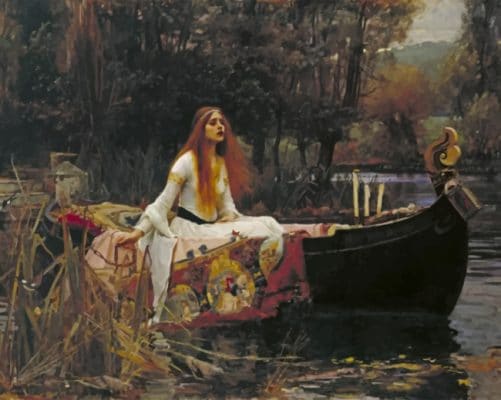 John William Waterhouse paint by numbers