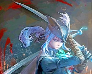 Lady Maria Paint by numbers