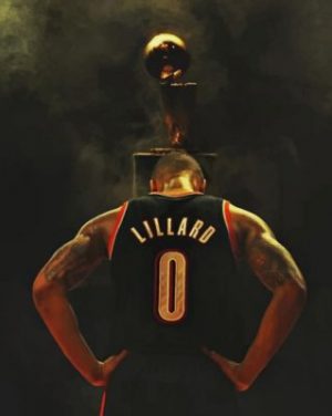 Aesthetic Damian Lillard Paint by numbers