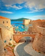 Muralles De Dubrovnik Cyprus Paint by numbers