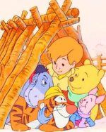 piglets big movie paint by numbers