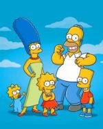 Simpson Family Paint by numbers