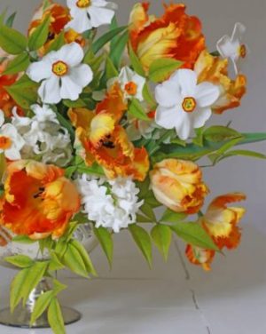 Spring Daffodils Paint by numbers