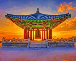 Aesthetic Korean Friendship Bell Paint By Numbers